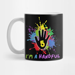 I'm A Handful Mug